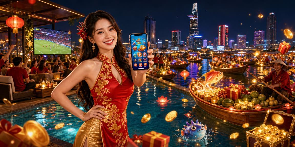 Người dùng tại khu chợ đêm Hồ Chí Minh tìm kiếm trợ giúp trên điện thoại