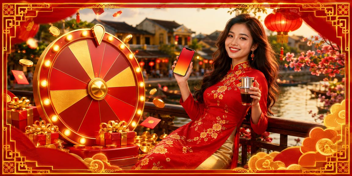 Khung cảnh roulette tại Hội An với phong cách cà phê Việt